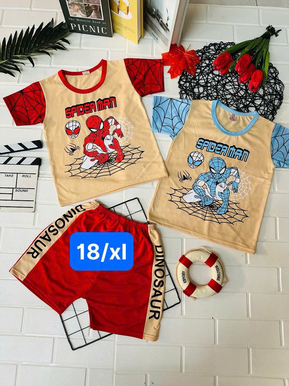 Bộ thun cotton 2 chiều