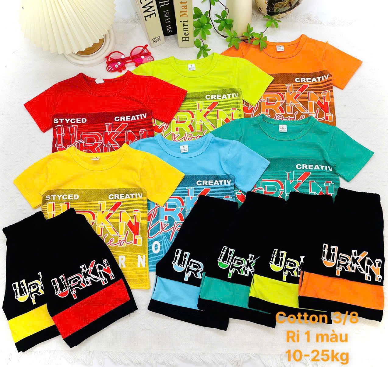 Vải 4 chiều cho bé 10-25 kg