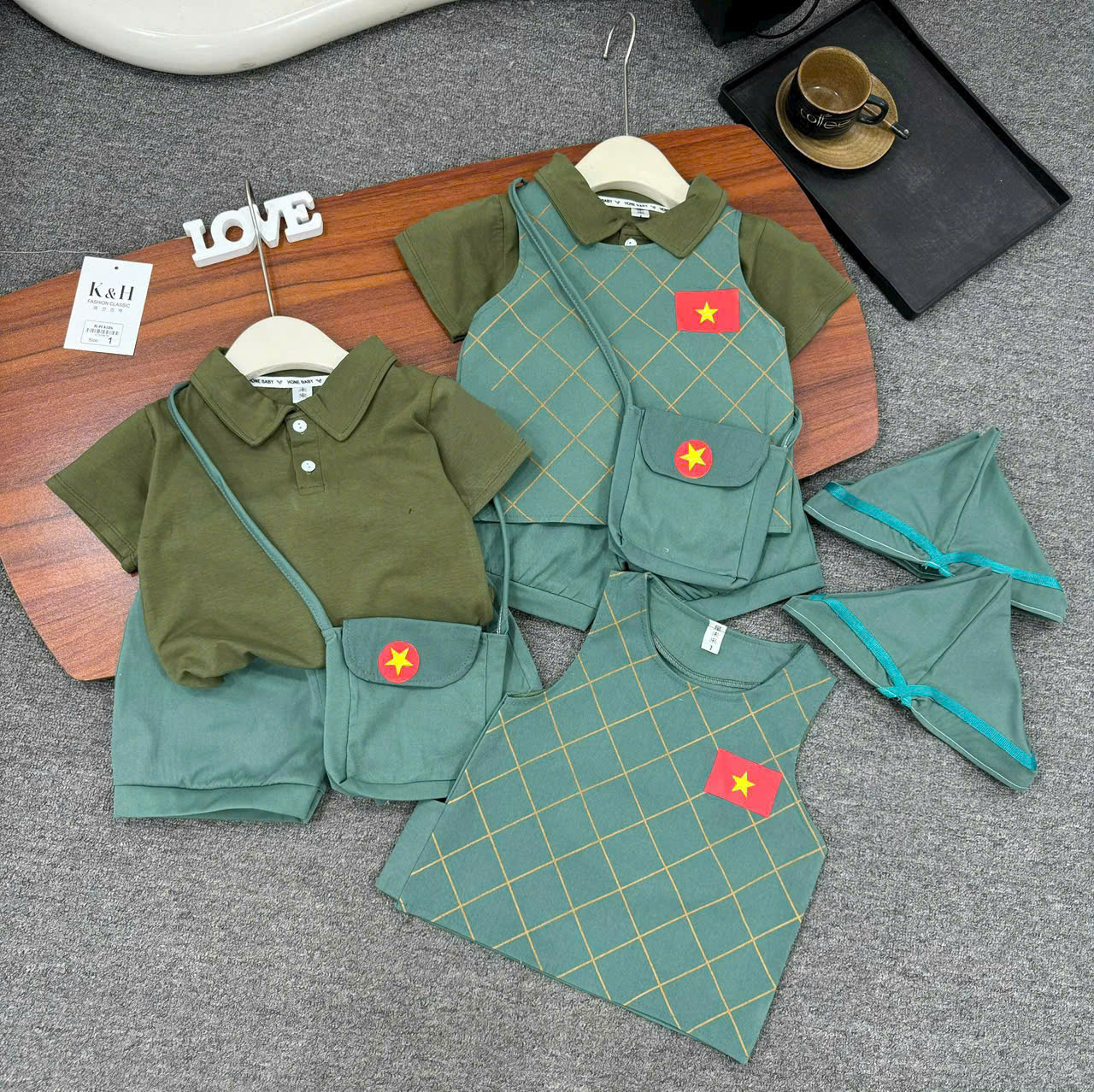 Bộ vải cotton 100% thoáng mát